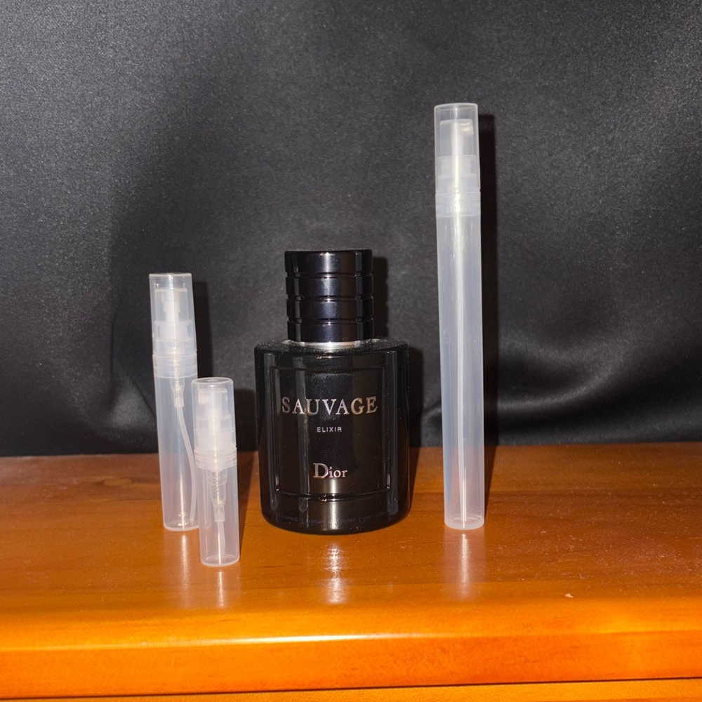 Dior Sauvage Elixir Sample Decants Multiple Sizes Available!